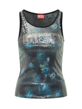 DIESEL - Top Unky Senza Maniche - Nero - LIDIASHOPPING® - Official Website