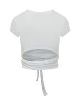 DIESEL - T-Shirt Bunny Tail con Stampa - Bianco | Lidia Shopping | Official Website