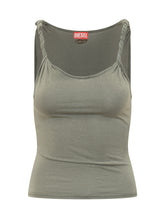 DIESEL - Twy Sleeveless Top - Grey - LIDIASHOPPING® - Official Website
