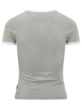 DIESEL - T-shirt with Dolphin Print - Grey - LIDIASHOPPING® - Official Website