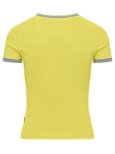 DIESEL - T-shirt with Frog Print - Yellow - LIDIASHOPPING® - Official Website