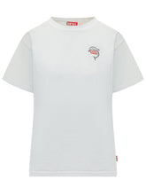 DIESEL - T-shirt with Dolphin Print - White - LIDIASHOPPING® - Official Website
