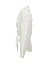 DIESEL - Delphos Wrap Shirt - White - LIDIASHOPPING® - Official Website