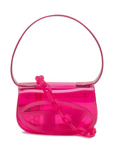 DIESEL - 1DR Transparent Mini Top-Handle Bag - Pink - LIDIASHOPPING® - Official Website