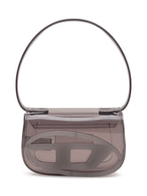 DIESEL - Mini Borsa a Mano 1DR Trasparente - Grigio - LIDIASHOPPING® - Official Website