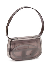 DIESEL - 1DR Transparent Mini Top-Handle Bag - Grey - LIDIASHOPPING® - Official Website
