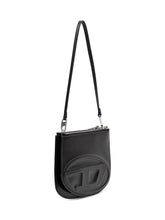 DIESEL - Borsa a tracolla compatta con design sagomato - Nero - LIDIASHOPPING® - Official Website