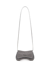 DIESEL - Play Crossbody XS bag with rhinestones - Silver - LIDIASHOPPING® - Official Website