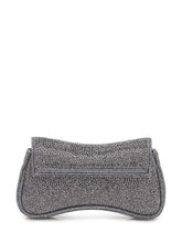 DIESEL - Play Crossbody XS bag with rhinestones - Silver - LIDIASHOPPING® - Official Website