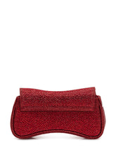 DIESEL - Play Crossbody XS bag with rhinestones - Red - LIDIASHOPPING® - Official Website
