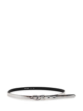 DIESEL - Cintura B-1DR 15 con logo - Argento - LIDIASHOPPING® - Official Website