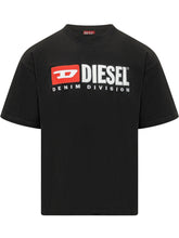 DIESEL - T-Shirt con Logo - Nero - LIDIASHOPPING® - Official Website