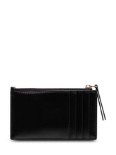 TORY BURCH - Card Case Kira Quilted Zip - Black - LIDIASHOPPING® - Official Website