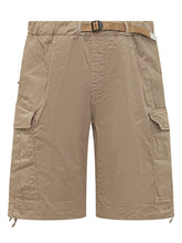 WHITESAND - Bermuda Cargo con Cintura e Tasche Laterali - Beige | Lidia Shopping | Official Website