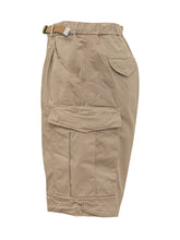 WHITESAND - Bermuda Cargo con Cintura e Tasche Laterali - Beige | Lidia Shopping | Official Website