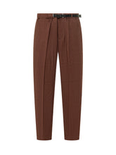 WHITESAND - Pantalone Lungo con Cintura e Pince - Marrone - LIDIASHOPPING® - Official Website