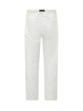 WHITESAND - Trousers with Elastic Waist - White - LIDIASHOPPING® - Official Website
