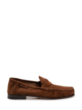 TOM FORD - Twisted loafer with essential design - Brown - LIDIASHOPPING® - Official Website