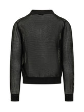 TOM FORD - Long-sleeve Buttonless Polo - Black - LIDIASHOPPING® - Official Website