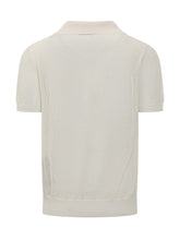 TOM FORD - Polo Senza Bottoni a Maniche Corte - Bianco | Lidia Shopping ® | Official Website