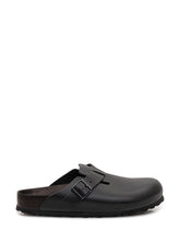 BIRKENSTOCK - Boston Exquisite Clogs with Side Buckle - Black - LIDIASHOPPING® - Official Website