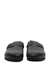 BIRKENSTOCK - Boston Exquisite Clogs with Side Buckle - Black - LIDIASHOPPING® - Official Website