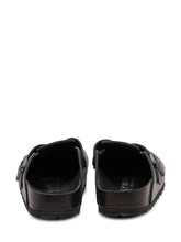 BIRKENSTOCK - Boston Exquisite Clogs with Side Buckle - Black - LIDIASHOPPING® - Official Website