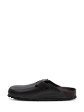 BIRKENSTOCK - Boston Exquisite Clogs with Side Buckle - Black - LIDIASHOPPING® - Official Website
