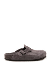 BIRKENSTOCK - Sabot Boston con Fibbia - Grigio | Lidia Shopping | Official Website