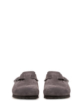 BIRKENSTOCK - Sabot Boston con Fibbia - Grigio | Lidia Shopping | Official Website