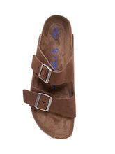 BIRKENSTOCK - Sandals Arizona with Double Strap and Buckles - Brown - LIDIASHOPPING® - Official Website