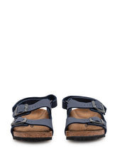 BIRKENSTOCK - Sandali Milano - Blu - LIDIASHOPPING® - Official Website