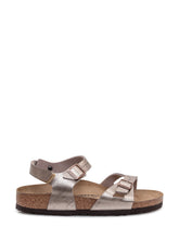 BIRKENSTOCK - Rio Sandals with Straps and Buckle - Gold - LIDIASHOPPING® - Official Website