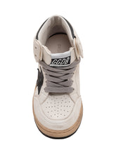 GOLDEN GOOSE KIDS - Sneakers Alte Sky Star in Pelle - Bianco - LIDIASHOPPING® - Official Website