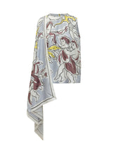 TORY BURCH - Top Stampato Asimmetrico - Bianco - LIDIASHOPPING® - Official Website
