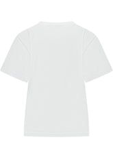 TORY BURCH - T-shirt Stampata con Grafica - Bianco - LIDIASHOPPING® - Official Website
