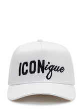 DSQUARED2 - Baseball Cap with Embroidered Logo - White - LIDIASHOPPING® - Official Website