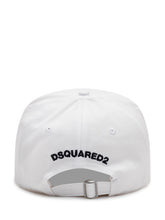 DSQUARED2 - Baseball Cap with Embroidered Logo - White - LIDIASHOPPING® - Official Website