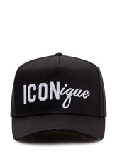 DSQUARED2 - Baseball Cap with Embroidered Logo - Black - LIDIASHOPPING® - Official Website