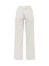 A PAPER KID - Pantaloni con Coulisse e Applicazioni - Bianco - LIDIASHOPPING® - Official Website