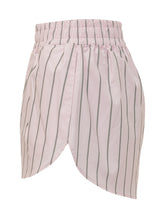 A PAPER KID - Cotton Striped Shorts with Elasticated Waist - Pink - LIDIASHOPPING® - Official Website