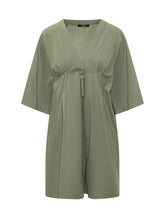 SEVENTY 19.70 - Abito Corto con Scollo a V - Verde - LIDIASHOPPING® - Official Website