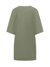 SEVENTY 19.70 - Abito Corto con Scollo a V - Verde - LIDIASHOPPING® - Official Website