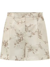 SEVENTY 19.70 - Floral Print Bermuda Shorts - Beige - LIDIASHOPPING® - Official Website
