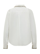 SEVENTY 19.70 - Camicia con Colletto Decorato - Bianco - LIDIASHOPPING® - Official Website