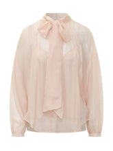 SEVENTY 19.70 - Camicia con Fiocco al Collo - Rosa - LIDIASHOPPING® - Official Website