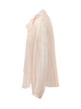 SEVENTY 19.70 - Camicia con Fiocco al Collo - Rosa - LIDIASHOPPING® - Official Website