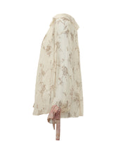 SEVENTY 19.70 - Floral Print Blouse with Ties - Beige - LIDIASHOPPING® - Official Website