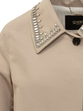 SEVENTY 19.70 - Trench con Colletto Decorato - Beige - LIDIASHOPPING® - Official Website