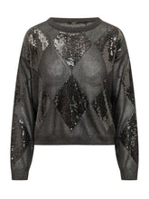 SEVENTY 19.70 - Maglia Girocollo in Paillettes - - LIDIASHOPPING® - Official Website